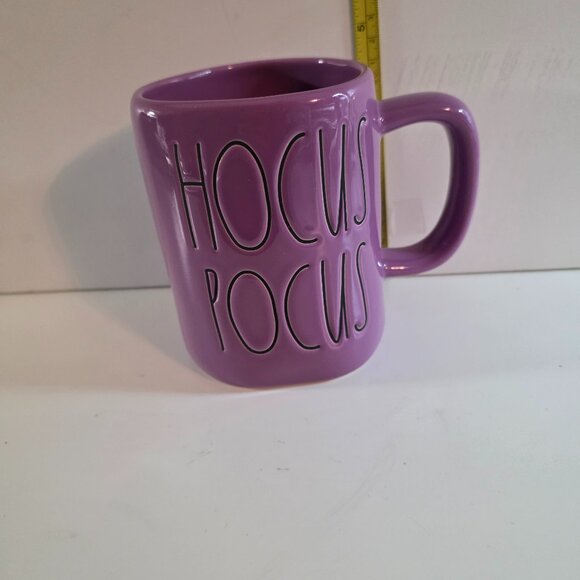 Rae Dunn Purple Halloween Hocus Pocus Mug - Picture 1 of 4
